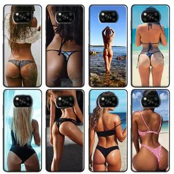 Сексуальный чехол в бикини для девочек для Xiaomi Mi 10T 11T Pro Mi 11 Lite для POCO M3 Pro M4 F3 X3 GT X3 Pro, чехол для телефона Mi 9T (9T Pro)