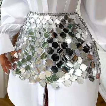 Сексуальный комплект на подтяжках с бусинами и блестками, дикий повседневный стиль, глянцевая блестящая цепочка для тела, аксессуары для женщин, одежда для ночных клубов, танцев, пляжных вечеринок