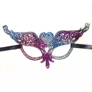 Сексуальный косплей, новый Хэллоуин, красочная бронзовая кружевная маска для глаз, сексуальный маскарад, вечерние бесформенные маски, праздничные принадлежности 001
