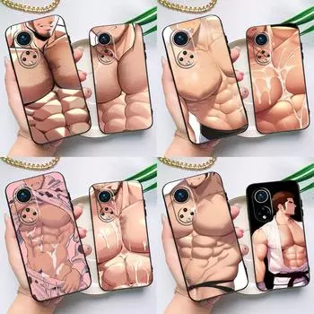 Сексуальный мускулистый мужчина Himbo для Huawei Honor Magic 5 Lite 70 50 X8 X9 a P20 P30 P40 P50 P60 Pro P Smart Nova 9 5T чехол Honor 50