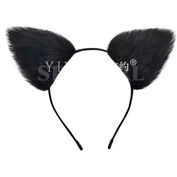 Сексуальный обруч милые колокольчики кошачьи ушки секс-аксессуары повязка на голову косплей головной убор женский W one size fits all белый