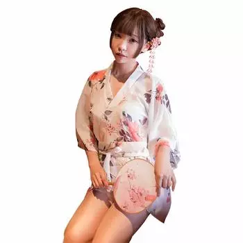Сексуальный японский японский открытый эротический комплект лент [Lady Lazy] юката, косплей, куртизанка, одежда, кимоно, куртизанка, нижнее белье, костюм, женский, стиль,