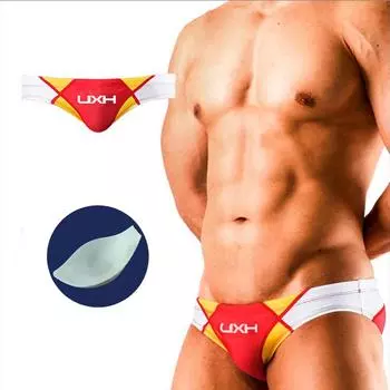 Сексуальный серфинг, однотонные мягкие стринги, купальники, мужские сексуальные бикини, летние трусы с низкой талией, купальный костюм, мужские купальники, стринги, пуш-ап M