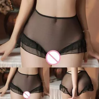 Сексуальный стиль трусики без вырезов прозрачные шорты сексуальное женское нижнее белье Average size