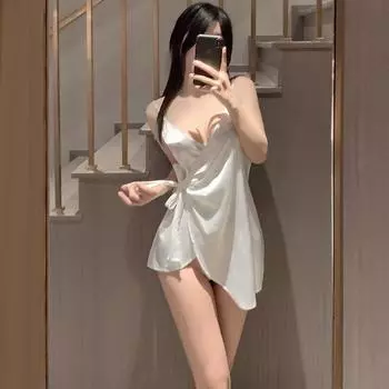 Сексуальный темперамент шнуровка подтяжки V-образный вырез нерегулярное искушение чистое желание эротическое нижнее белье one size fits all