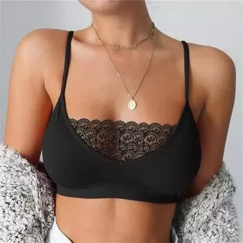 Сексуальный топ с кружевными краями, прозрачный однотонный камзол, сексуальное нижнее белье S белый