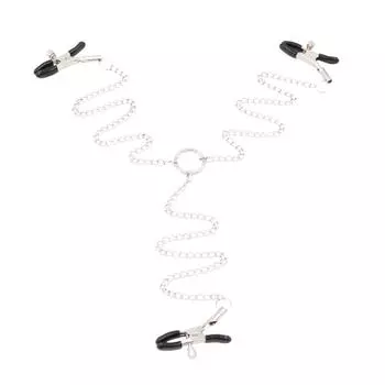 Сексуальный зажим для сосков Yin Emperor Clip SM женский рабыня обучение зажим для сосков цепь пара флирт взрослые принадлежности секс-игрушка