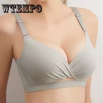 Сексуальный женский беспроводной мягкий кружевной бюстгальтер с чашкой AB, бюстгальтер с пуш-ап, бюстгальтеры 75A