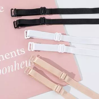 Сексуальный женский нескользящий бюстгальтер на бретелях, женский эластичный бюстгальтер с двойными плечами, женский ремень для бюстгальтера, аксессуары One Size