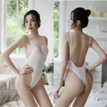 Сексуальный женский сетчатый комбинезон в сетку, эластичные чулки, боди с открытой промежностью, нижнее белье, ночное белье, сексуальные костюмы, униформа One Size