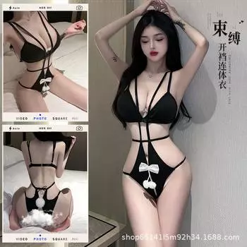 Сексуальное эротическое нижнее белье соблазнительное маленькая грудь показывает большая открытая промежность без тесного облегания тела соблазнительный любовный комплект боди 2671 One Size
