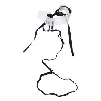 Sexy Lace Choker Necklace T Shape Waist Chain Nightclub Body Harness Belt Jewelry Accessories for Women and Girls