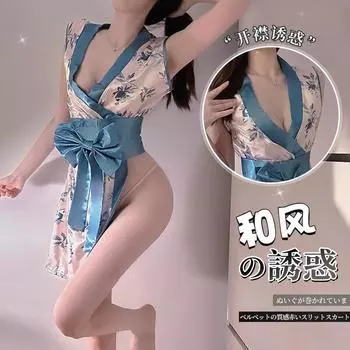 Сексуальное кимоно-нижнее белье бабочка ретро ципао сексуальное кружево классическое чистое желание униформа бесплатный комплект 8334 one size fits all