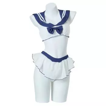 Sexy lingerie sexy fun no-take underwear split jk uniform cosplay fun One size