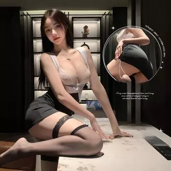 Сексуальное белье Сексуальный кружевной комбинезон с вырезами Страсть Халтер Обертывание бедер Ночной клуб Косплей Женщина One Size