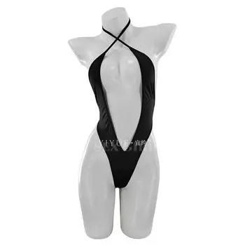 Сексуальное белье сексуальное полое на шнуровке открытое боди женское горячее униформа искушение пижама one size fits all