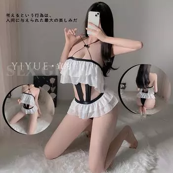 Сексуальное нижнее белье сексуальное полое открытое комбинезон юбка горячая косплей униформа one size fits all