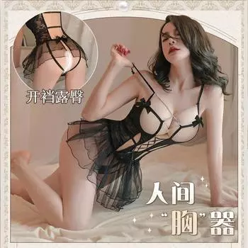 Сексуальное нижнее белье сексуальное платье-пачка принцессы платье пижама униформа соблазнение косплей без бретелей юбка на подтяжках average size 80-60kg