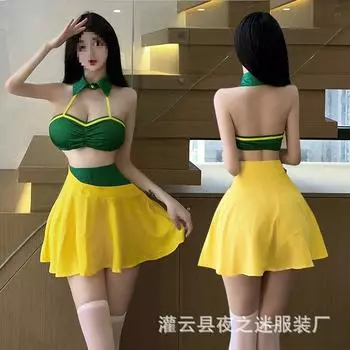 Сексуальная пижама Кровать Чистая Страсть Страсть Кружевное белье Сексуальная Милая Ночь Поклонник Бесплатное Искушение Униформа Костюм Женский average size