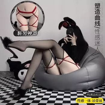 Сексуальный сексуальный интерес черный шелк соблазнение открытая промежность бесплатный тизер чулки с подвязками секс нижнее белье женщины average size