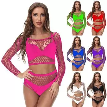 Сексуальные чулки, нижнее белье, боди, юбка на бедрах, одежда для сна