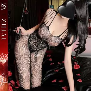 Сексуальное нижнее белье, сексуальная одежда для кормления грудью, которую можно быстро снять, сетчатая одежда с открытой промежностью для быстрого доступа, страстный соблазнительный комбинезон, сексуальное предложение, прозрачная одежда average size [80-