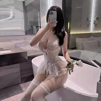 Сексуальное нижнее белье Сексуальный открытый комбинезон Сетчатый перспективный ремешок Кружевной комбинезон Горячий полый слинг бесплатно average size 80-60kg