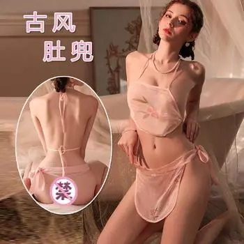 Сексуальное нижнее белье, сексуальная маленькая грудь, горячая перспектива, античный карман на животе, постельная страсть свободный костюм большого размера one size fits all