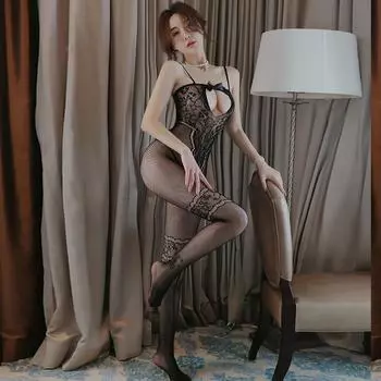 Сексуальное нижнее белье, сексуальные подвязки, соблазн с вырезами, колготки с открытым доступом, чулки, сетчатые носки, женщины Hardcover (80-70 kg)