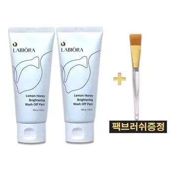 Сезон 2 Raviora Bae Jong-ok Lemon Honey Pack Lemon Honey Exfoliation Care Смываемый набор + Бесплатный подарок, 150 г, 2 упаковки