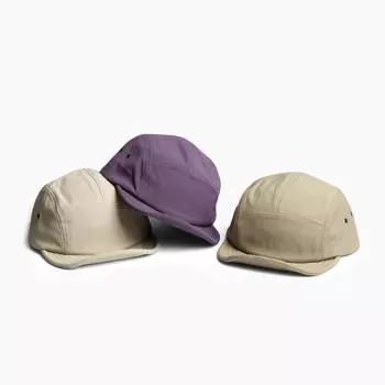 Сезонная легкая и тонкая быстросохнущая дышащая спортивная бейсболка модная ретро шляпа с короткими полями американская шляпа с мягкими полями из пяти частей M56-58cm бежевый