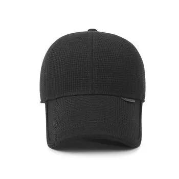 Сезонная мужская флисовая утолщенная бейсболка для людей среднего и пожилого возраста, дорожная защитная кепка, повседневная модная теплая шапка Adjustable серый