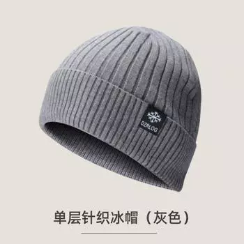 Сезонная сумка для отдыха на открытом воздухе, вязаная холодная шапка, утолщенная теплая ветрозащитная мужская и женская шерстяная шапка для пары, модный чехол