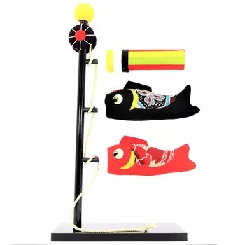 Сезонное украшение Maruzen, сверкающая гирлянда в виде карпа Saijiki, 29 x 15 x 7 см, для мальчиков, прибл. фиолетовый