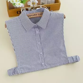 Сезонный декоративный воротник, женский воротник рубашки, хлопковый воротник, поддельный воротник, весна и осень, универсальный профессиональный воротник-подделка B238