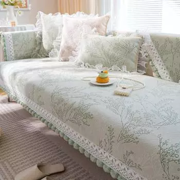 Сезонный универсальный противоскользящий чехол, новый современный минималистичный чехол для дивана, летняя бытовая универсальная подушка для сиденья «все включено» 70*70cm