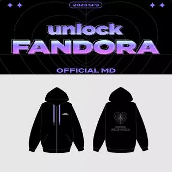 SF9 разблокировать толстовку FANDORA на молнии
