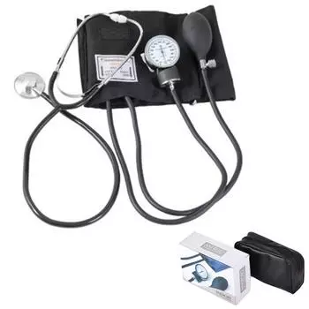 Сфигмоманометр, комплект стетоскопа, ручной манжетный манометр, стетоскоп Sprague с двойной головкой None