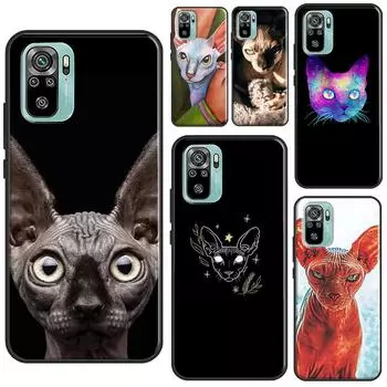 Сфинкс Сфинкс Кот для Xiaomi Redmi Note 8 9 10 11 Pro Note 10S 9S 11S чехол для Redmi 9 10 9T 9A 9C Coque Redmi 7