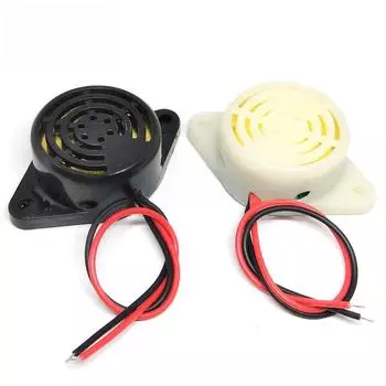 SFM-27 Сигнализация с высоким децибелом DC3-24V Непрерывный звук Противоугонная сирена белый