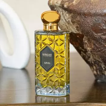 Sfralls AZURE MIRACLE ДУХИ-ОДЕКОЛОН АРОМАТ 100 мл/3,4 жидких унций Стойкий аромат, свежий, элитная роскошь жёлтый