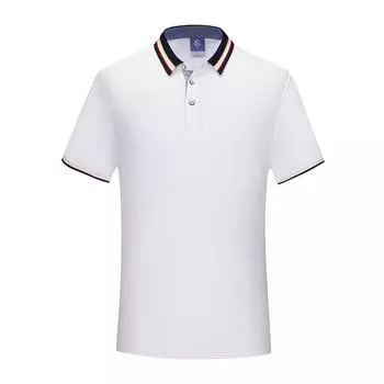 SGBL/TS 625 Модная футболка-поло из тенсель-хлопка с жаккардовым воротником S