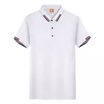 SGBL/TS 668 Модное ПОЛО из купро с трехцветным воротником из хлопка S