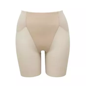 Сглаживает талию, подавляя плавающее кольцо Solve нижняя часть тела Натуральный бежевый M [Lucien] телесный, Сетка, Полудлинная длина, проблемы, Женский,