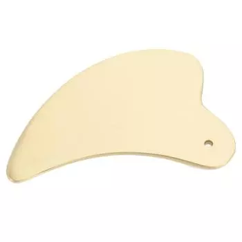 Sha Facial Tool Медный инструмент для скребкового массажа лица Стимулирует циркуляцию лица Guasha Board Portab