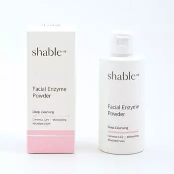 Shable Facial Mildly Adic Enzyme Powder Wash Enzyme Face Wash Cleanser Facial Powder Foam Cleansing Cleanser Washing, 1 шт., 70 г