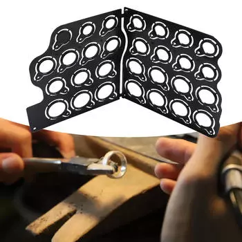 Шаблон для измерения размера кольца, практичный и удобный инструмент для измерения размера ювелирных изделий