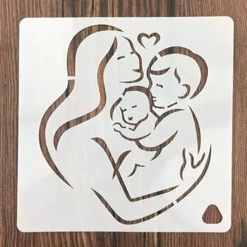 Шаблон для помадки, небьющийся, устойчивый к коррозии, легкий, полезный, семейный, для беременных, сделай сам, трафарет для выпечки C