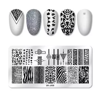 Шаблон для штамповки ногтей