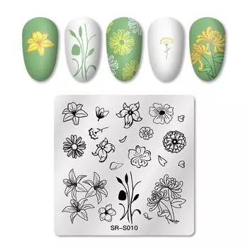 Шаблон для штамповки ногтей